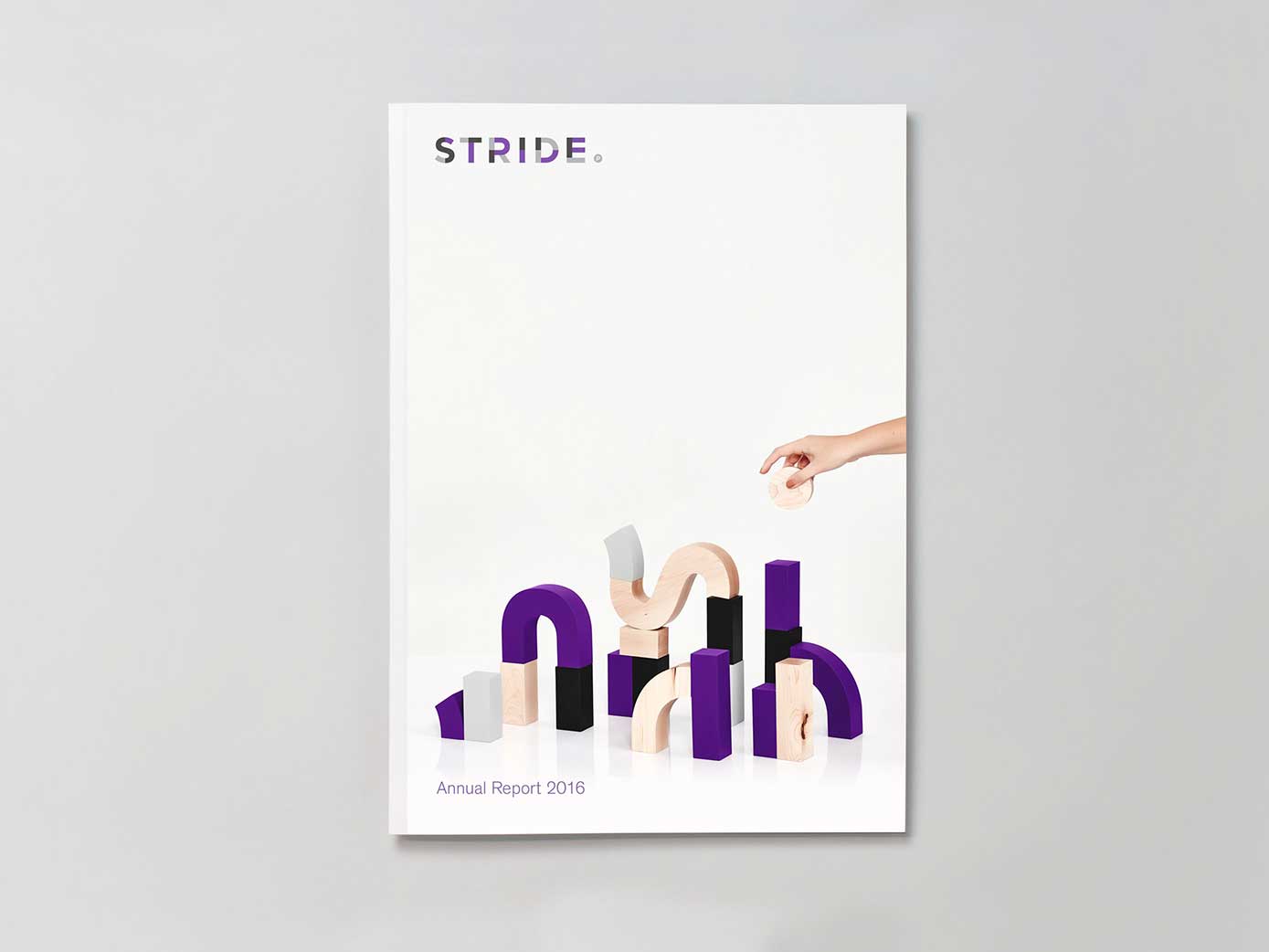 The cover of Stride Property's 2016 annual report